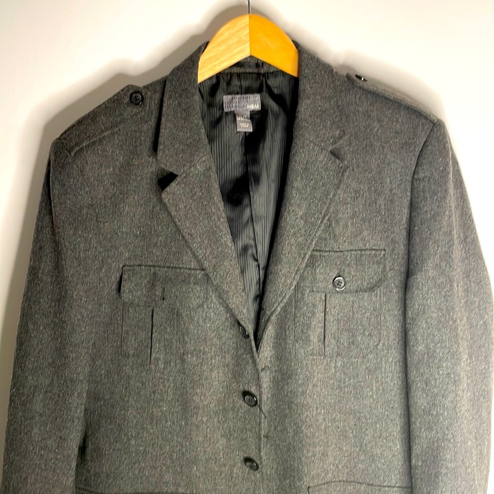 H&M Peacoat